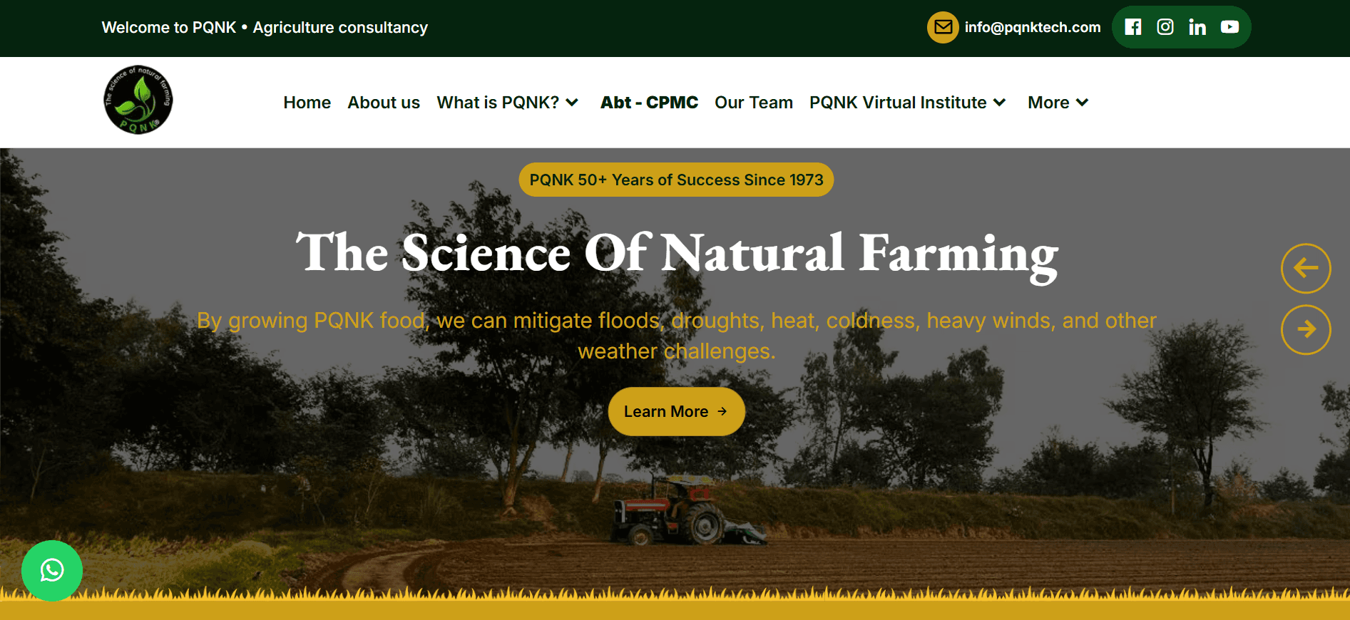 PQNK – Sustainable Natural Farming